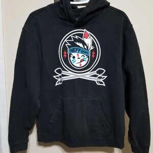 NEFF Hoodie Youth XL Black Snowboard Ski Unisex Cotton Sports Outdoor Kids